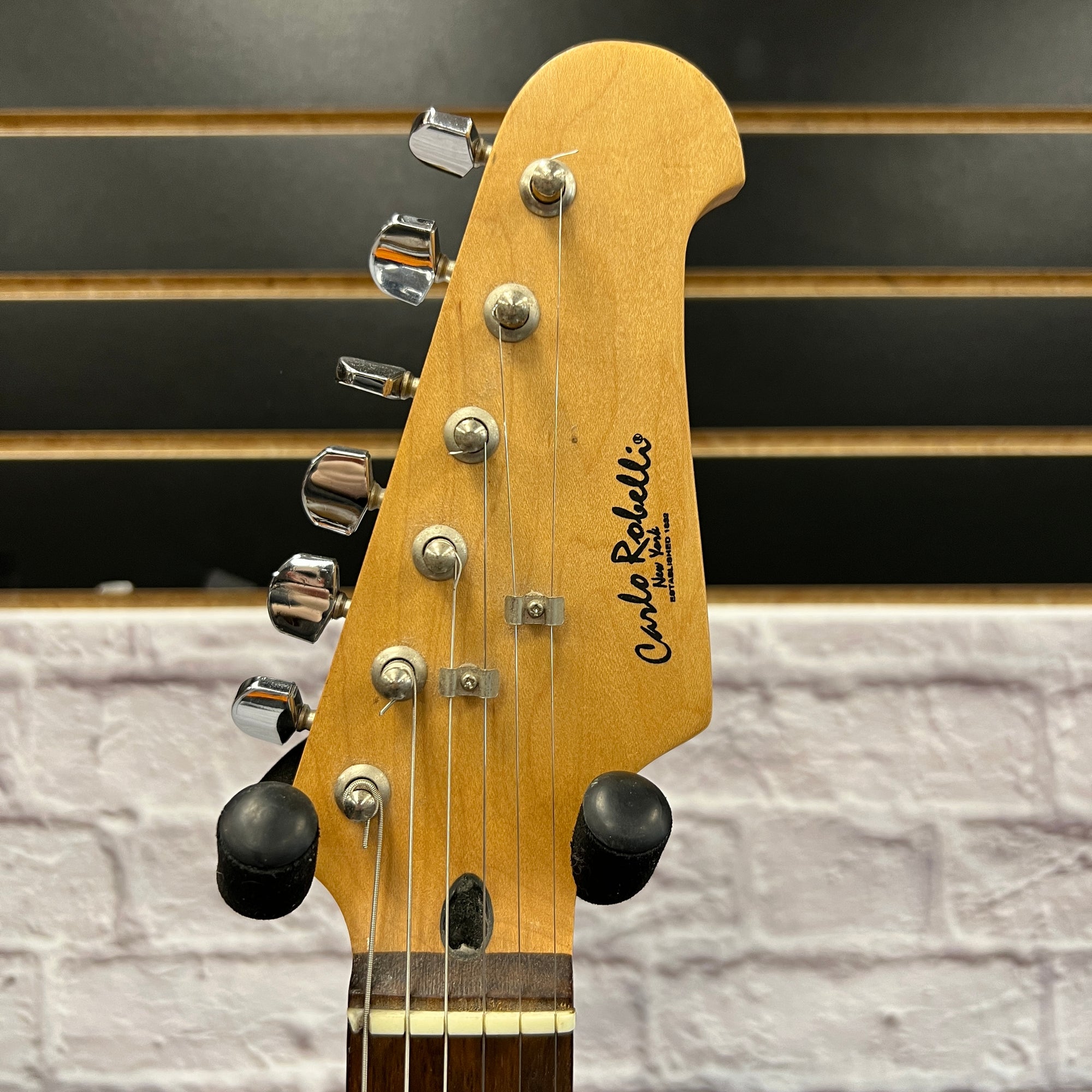 Carlo Robelli HSS Strat Copy Black Electric Guitar