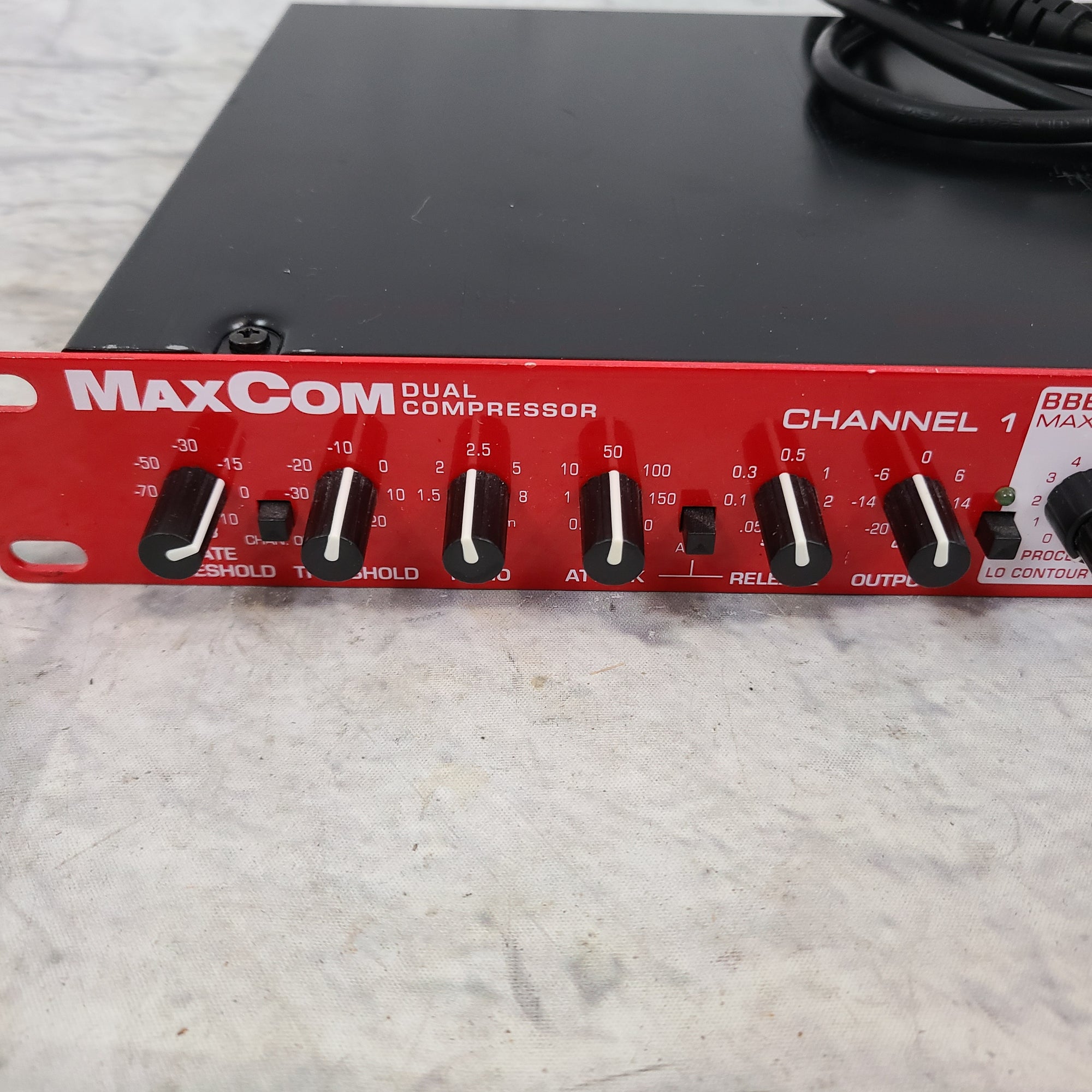 BBE MaxCom Dual Compressor rack unit - Evolution Music