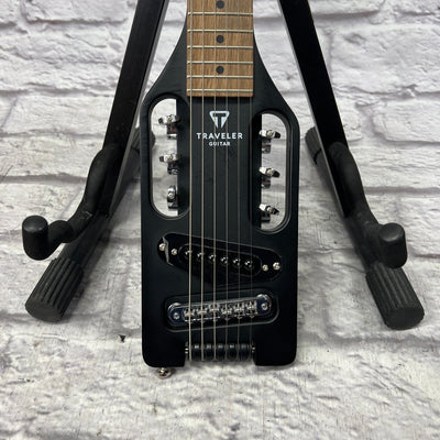 Traveler Ultralight Black Travel Guitar