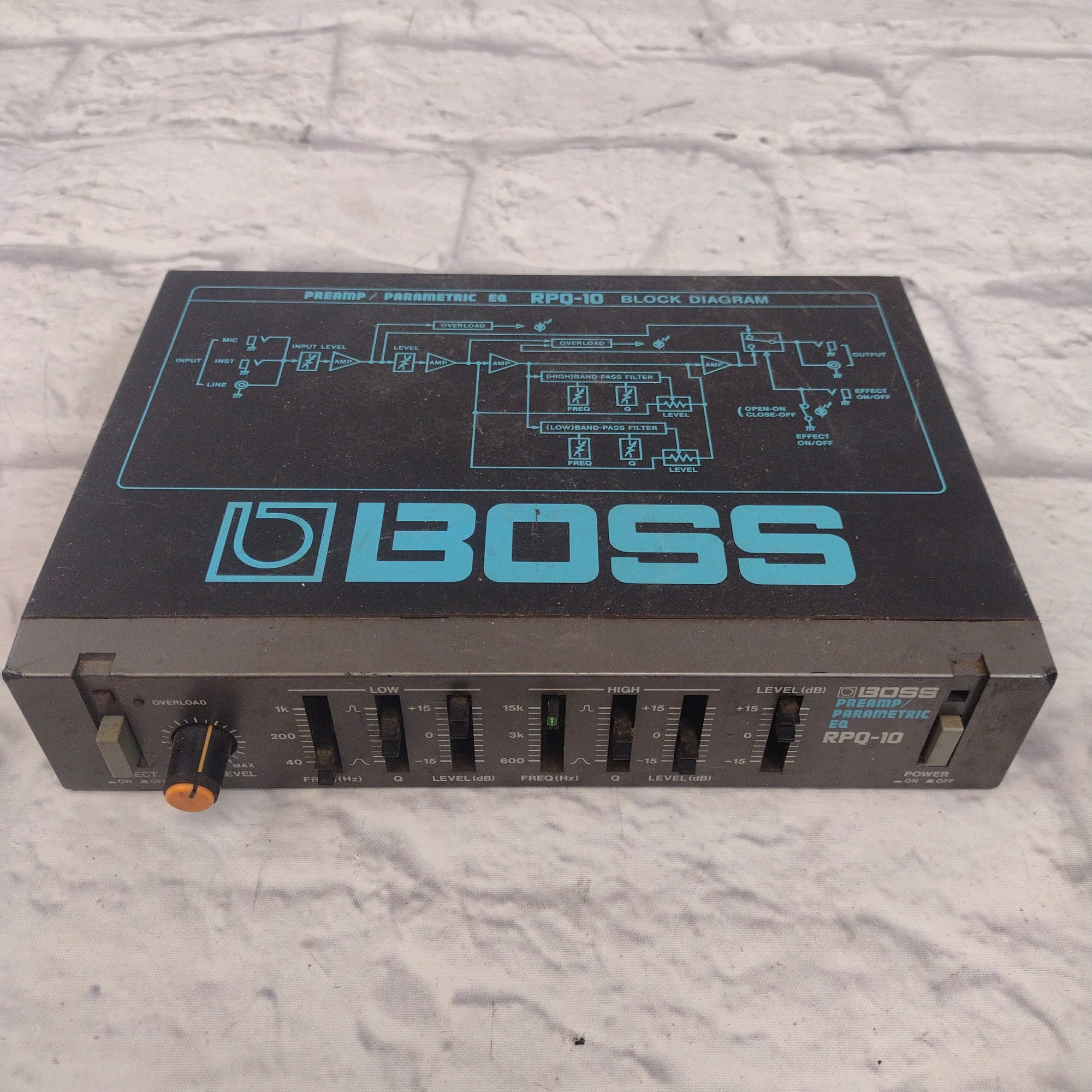 Boss RPQ-10 Preamp Parametric EQ - Evolution Music