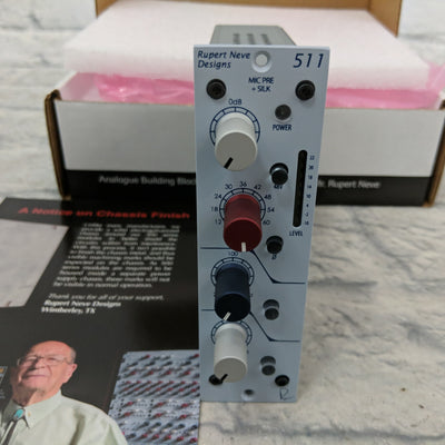 Rupert Neve Designs 511 500-Series Mic Pre with Silk