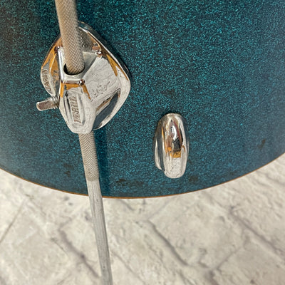 Pearl Japanese 16 x 15 Blue Sparkle Floor Tom Tom