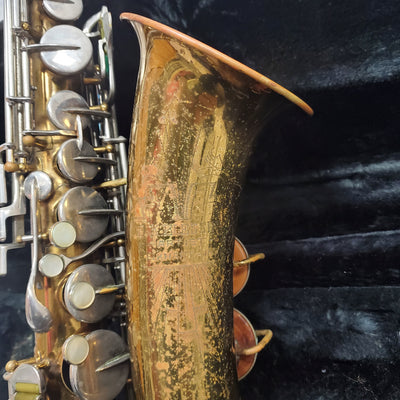 Vintage Elkhart Indiana Alto Saxophone in Alpine Case