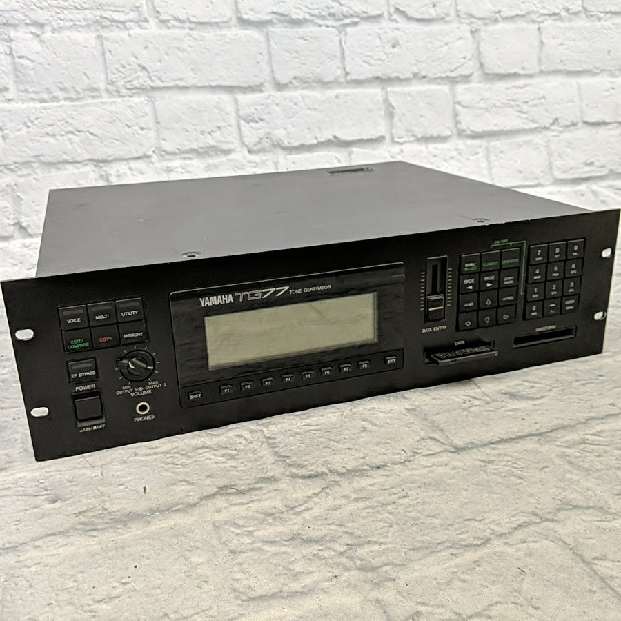 Yamaha TG77 Tone Generator Rack Synth
