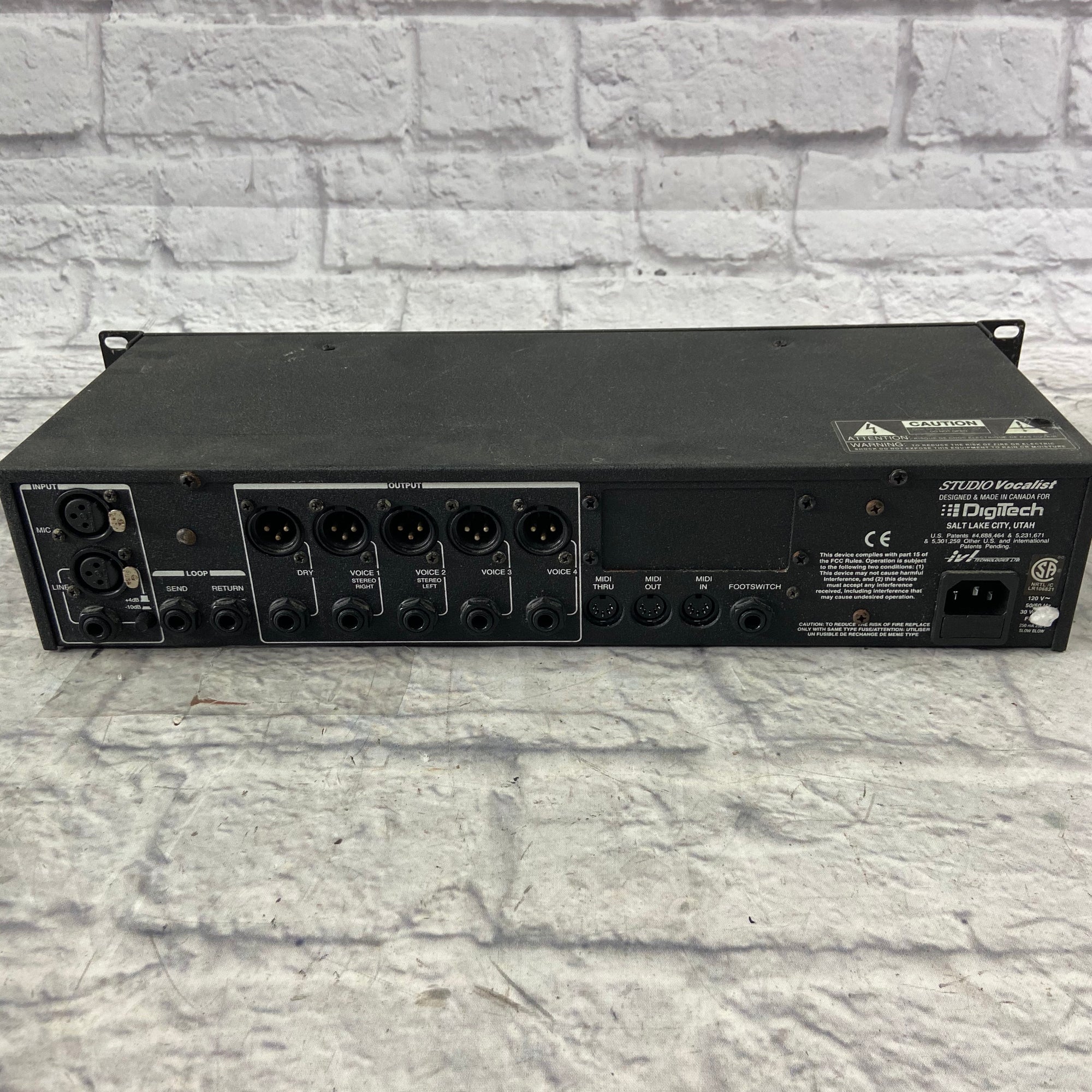 Digitech Studio Vocalist - Evolution Music