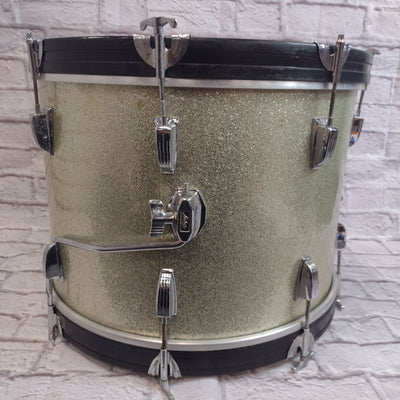 Ludwig Vintage 1960s 20 Silver Sparkle Bass Drum