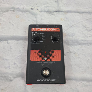 TC Helicon Vocal Tuned Reverb Vocal Effect Pedal