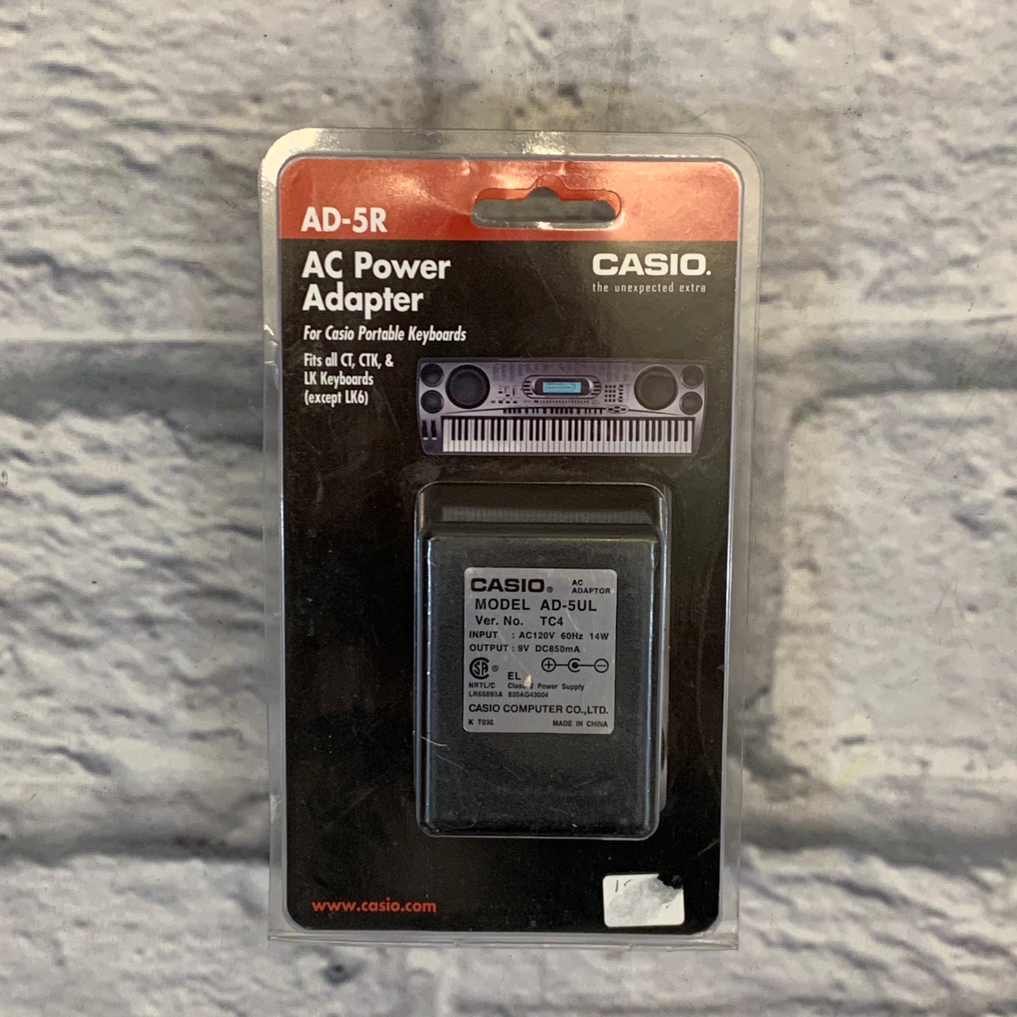 Casio AD-5R AC Power Adapter