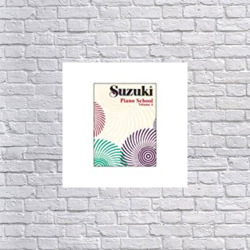 Suzuki Piano School Volume 4 - Methods Book
