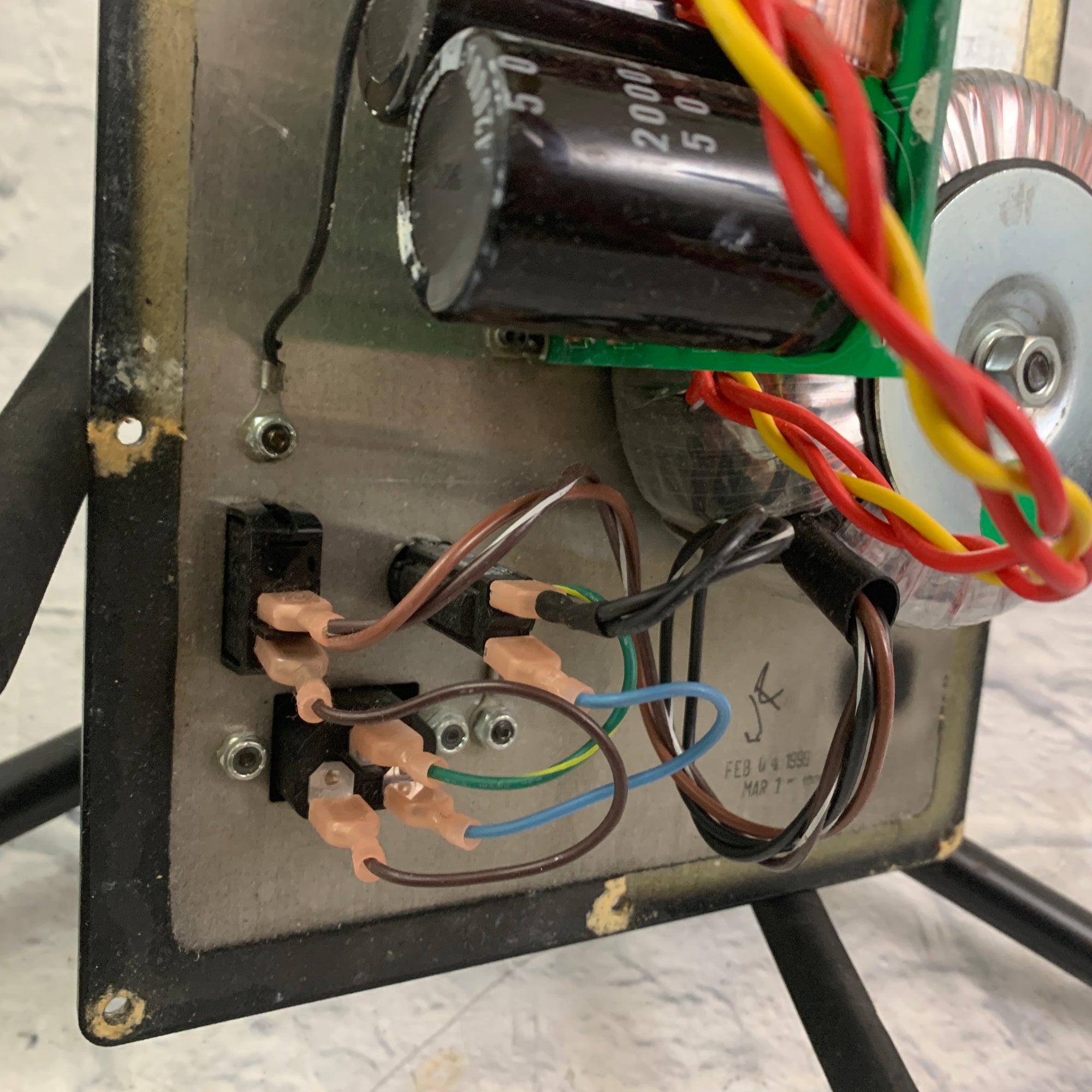 KRK Systems V8 Back Plate/ Amp Circuit ONLY AS IS