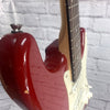 Squier Stratocaster Red Electric Guitar