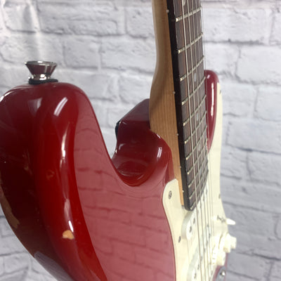 Squier Stratocaster Red Electric Guitar