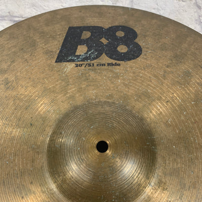 Sabian B8 20 Inch Ride Cymbal