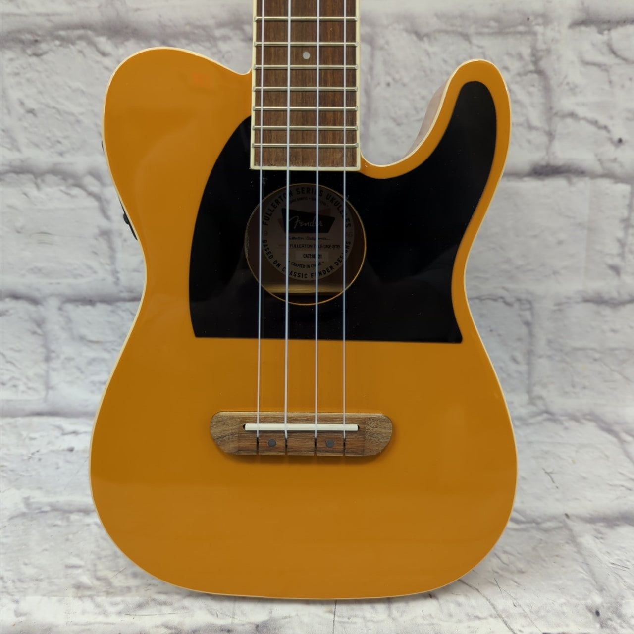 Fender Fullerton Tele Ukulele Butterscotch