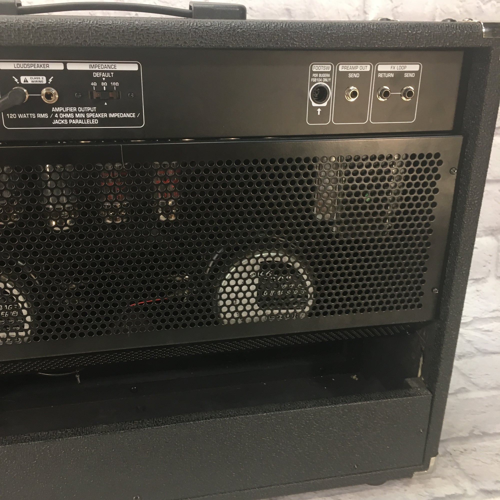 Bugera 6260 120w 212 Combo Amp w Footswitch