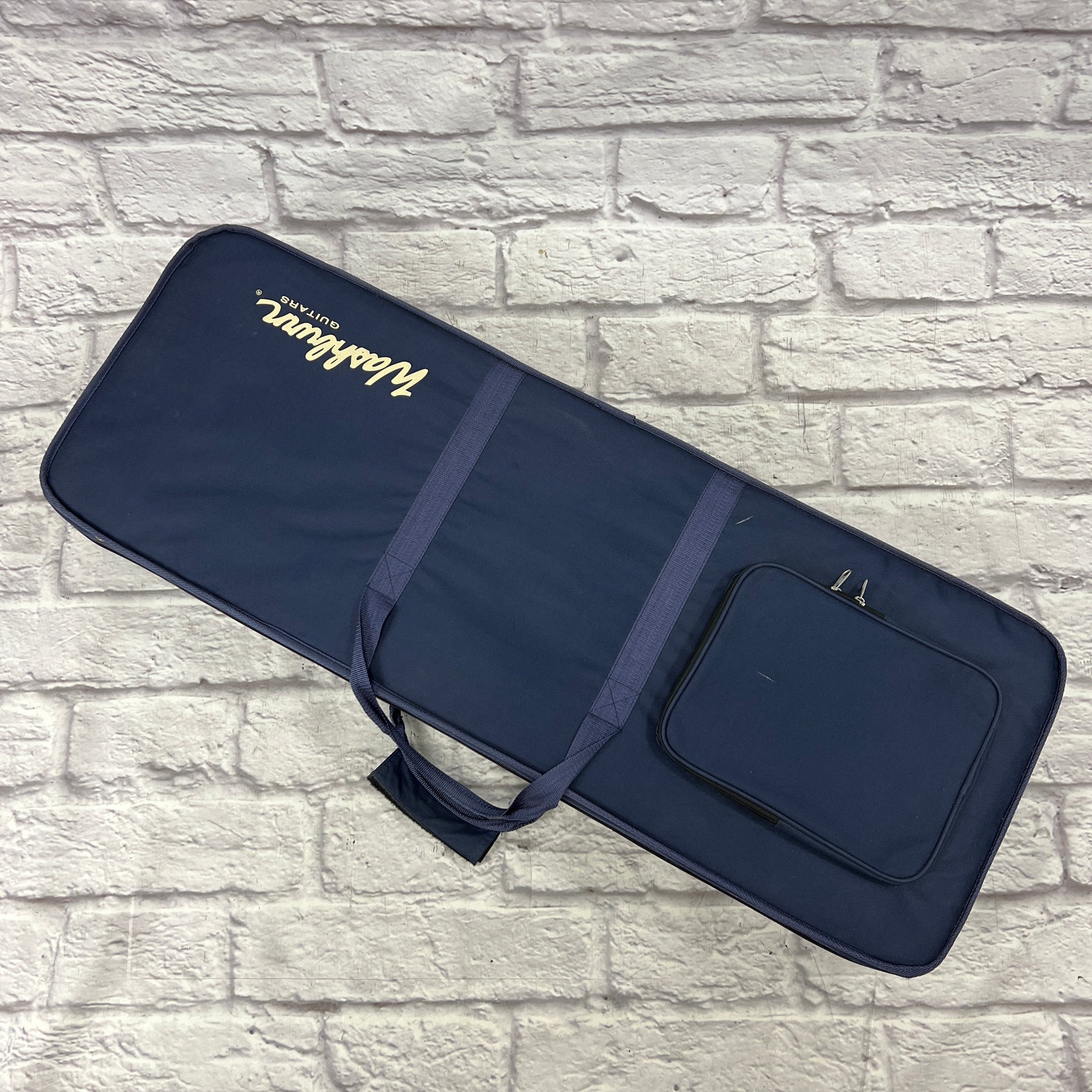 Washburn Polyfoam Electric Guitar Hard Case Blue - Fits Strat and