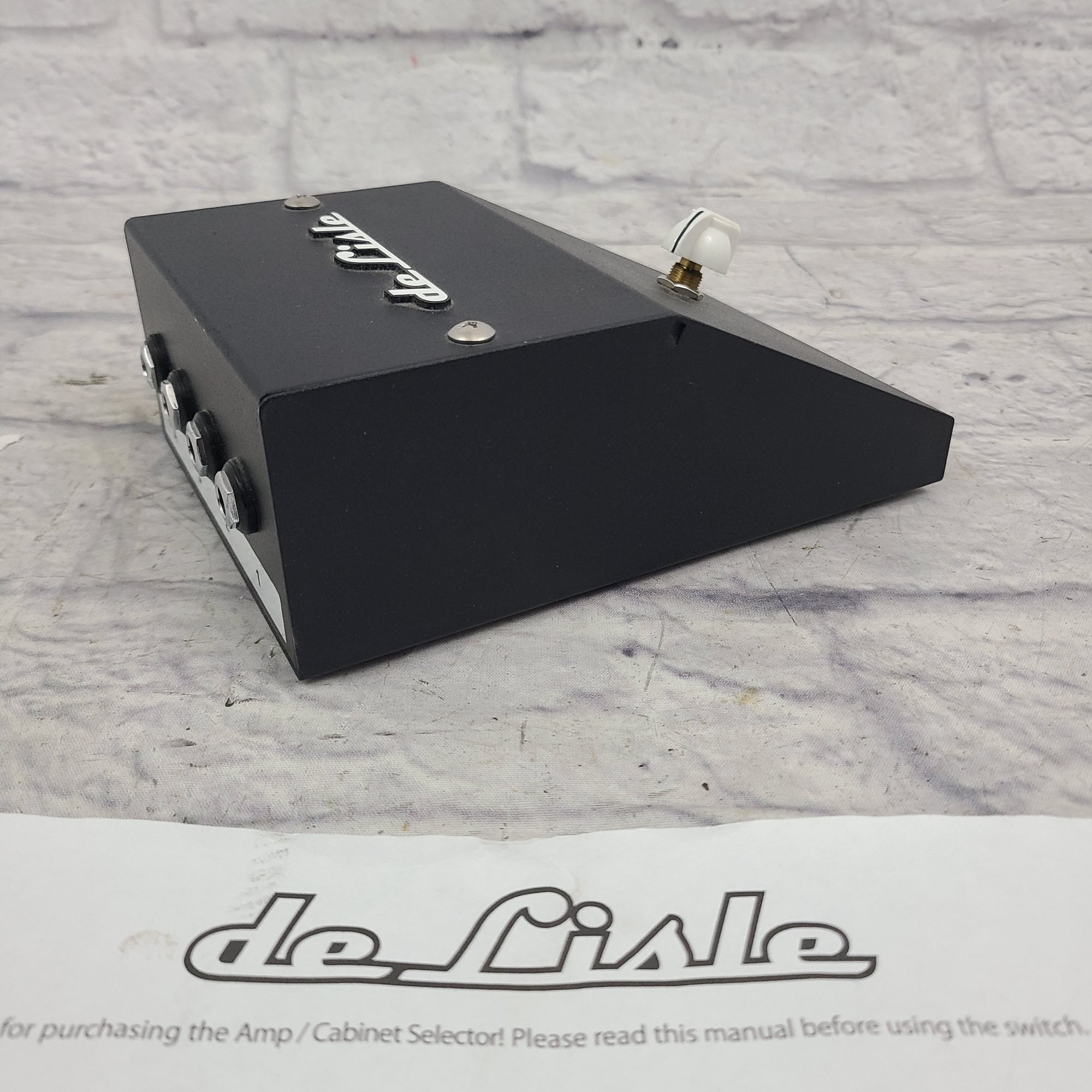 De Lisle Cab Selector V1 Footswitch