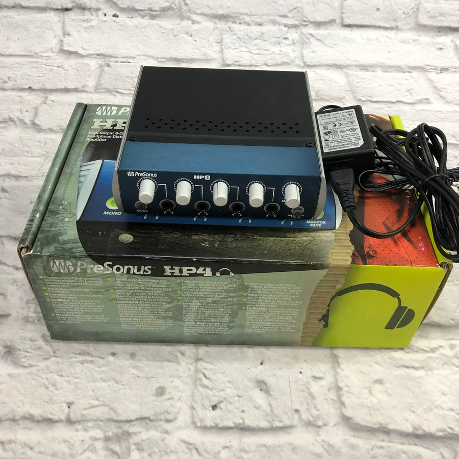 Presonus HP4 4 Channel Headphone Amp