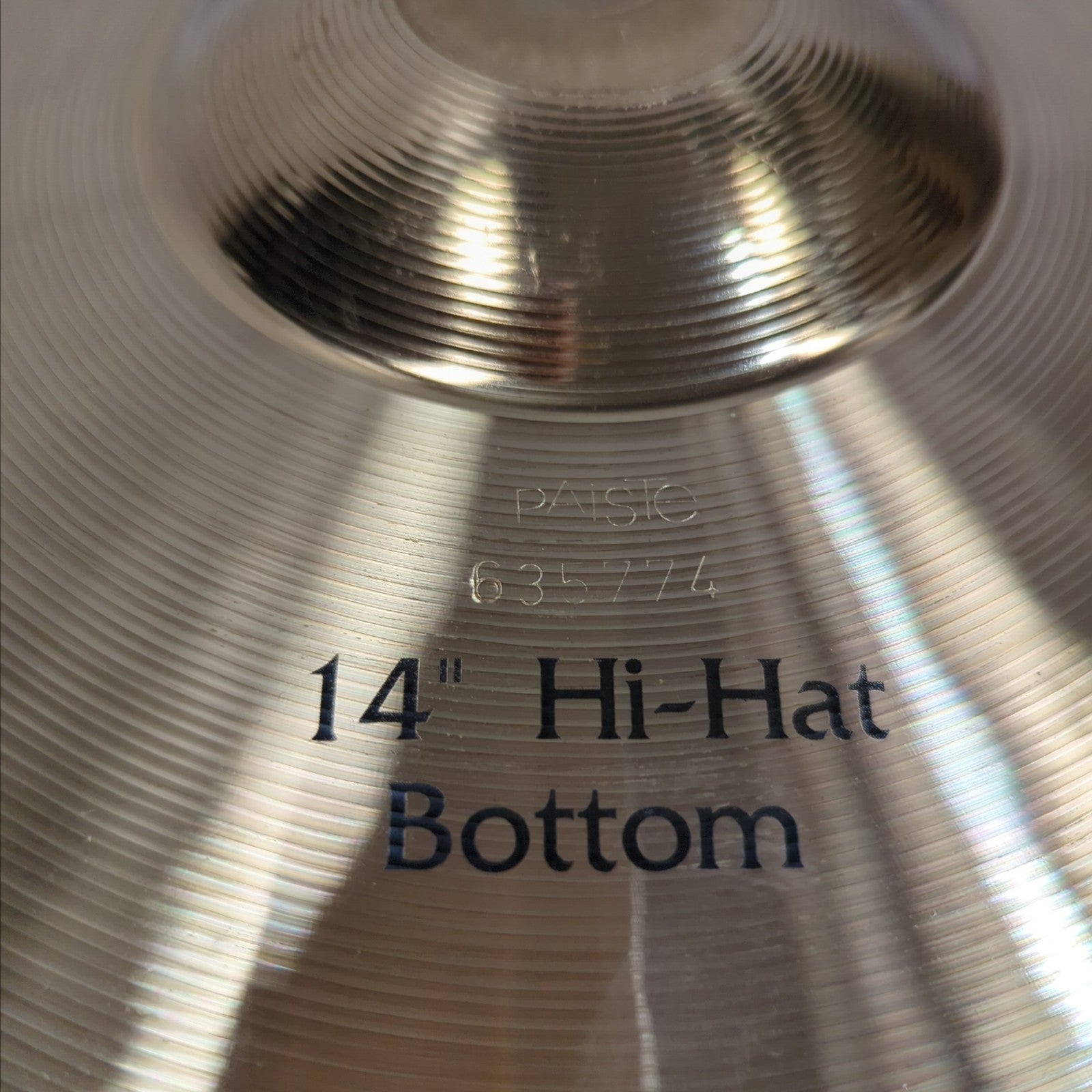 Paiste 502 Bronze 14 Hi Hat Cymbal Pair