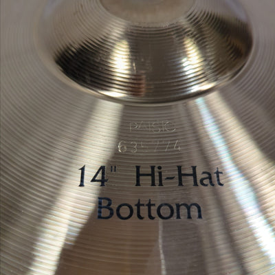 Paiste 502 Bronze 14 Hi Hat Cymbal Pair