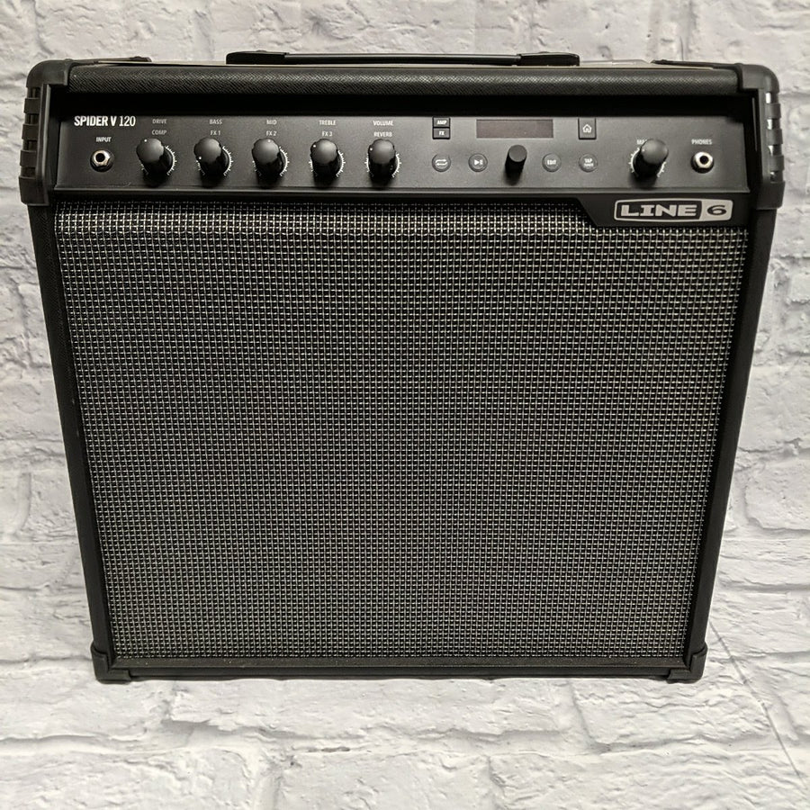 Line 6 Spider V 120 Guitar Combo Amplifier (120 Watts, 1x12")