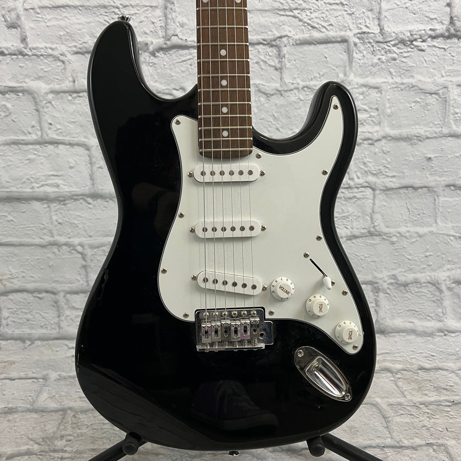 Spectrum Strat Style Electric Guitar - Black