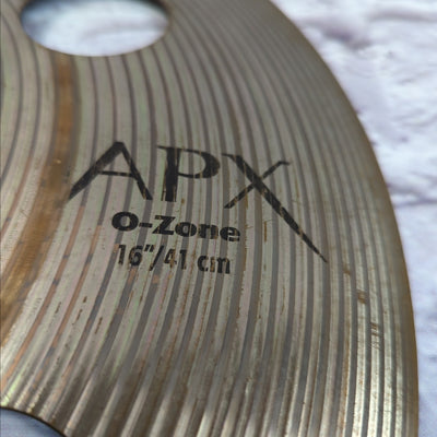 Sabian APX O-Zone "16 Crash Cymbal CRACKED