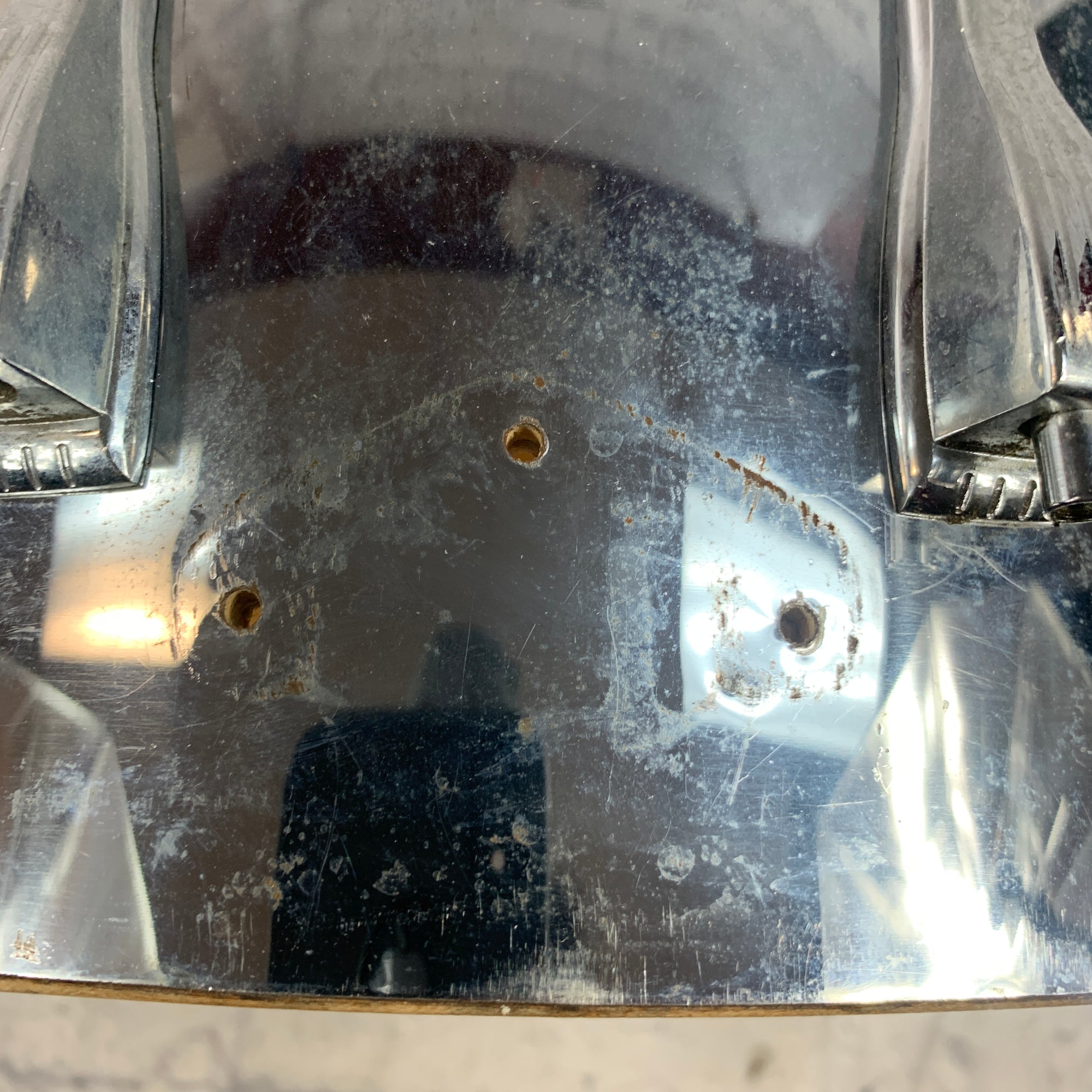 Ludwig Blue and Olive Badge Marching Snare Shell Project