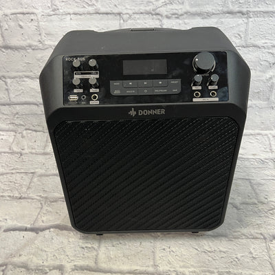Donner Rock-Bus Bluetooth Speaker, Portable PA, Guitar Amp