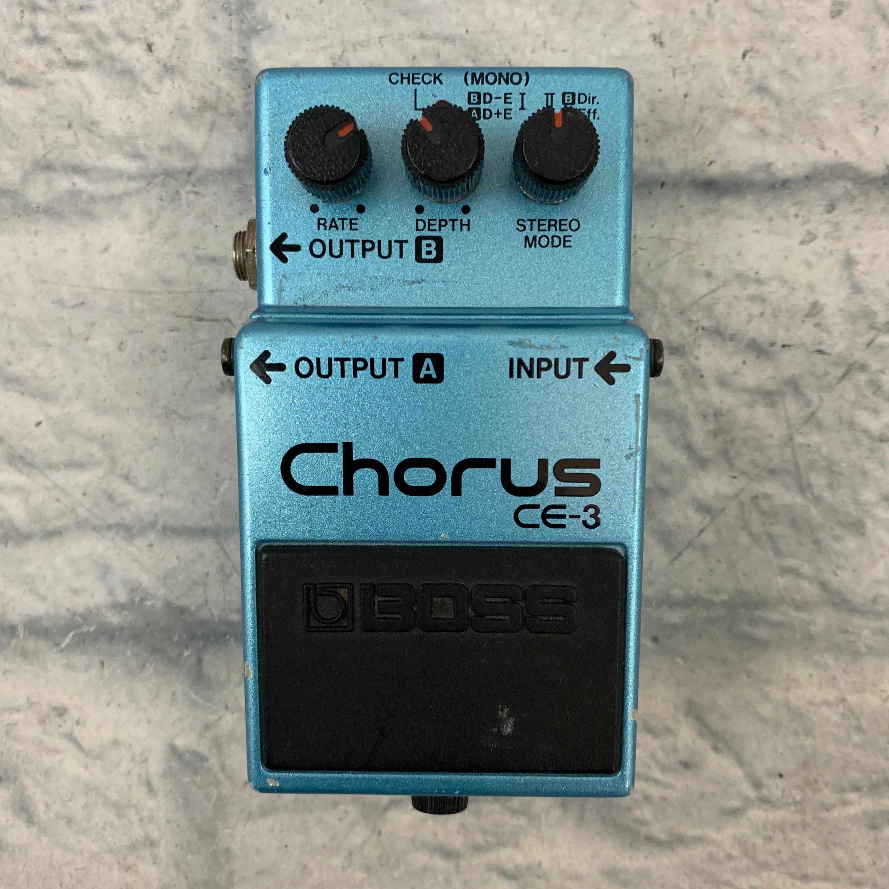 Boss Chorus CE-3 MIJ Green Label Chorus Pedal - Evolution Music
