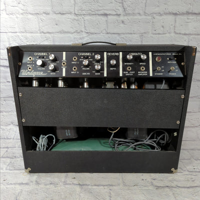 Vintage 70s Laub Manufacturing Unique Guitar 2x12 Combo Amp