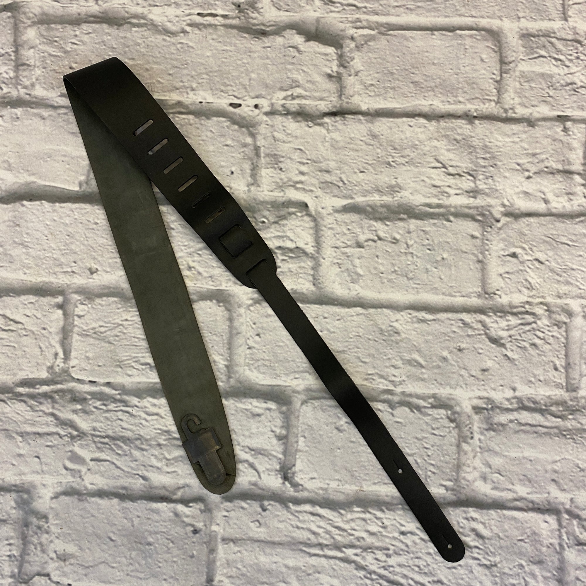 D'Addario 2.5" Leather Guitar Strap with Bird Design