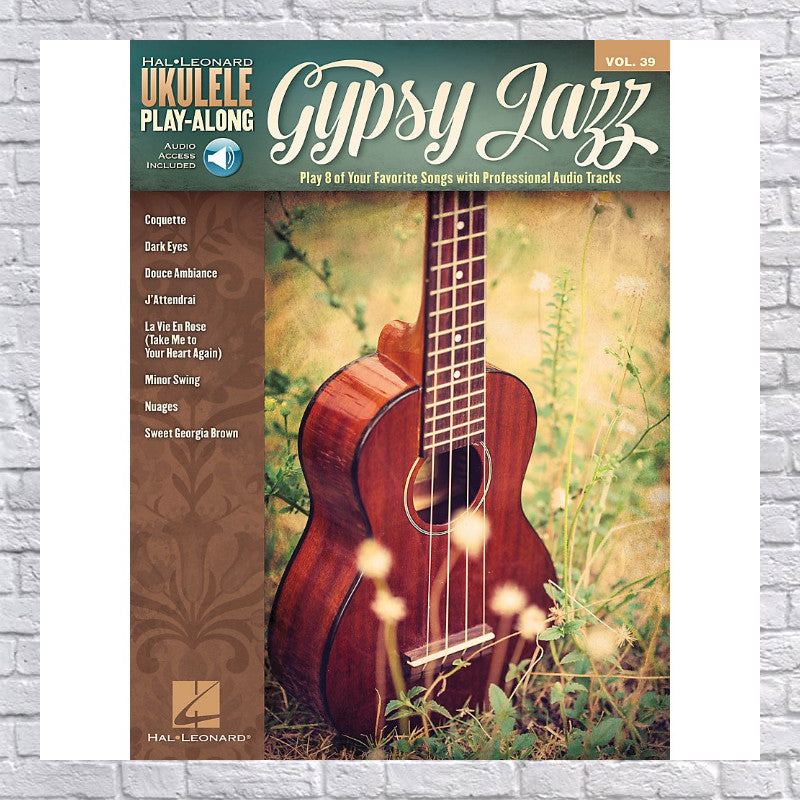 Hal Leonard Gypsy Jazz (Ukulele Play-Along Volume 39) Ukulele Play-Along Series Softcover Audio Online