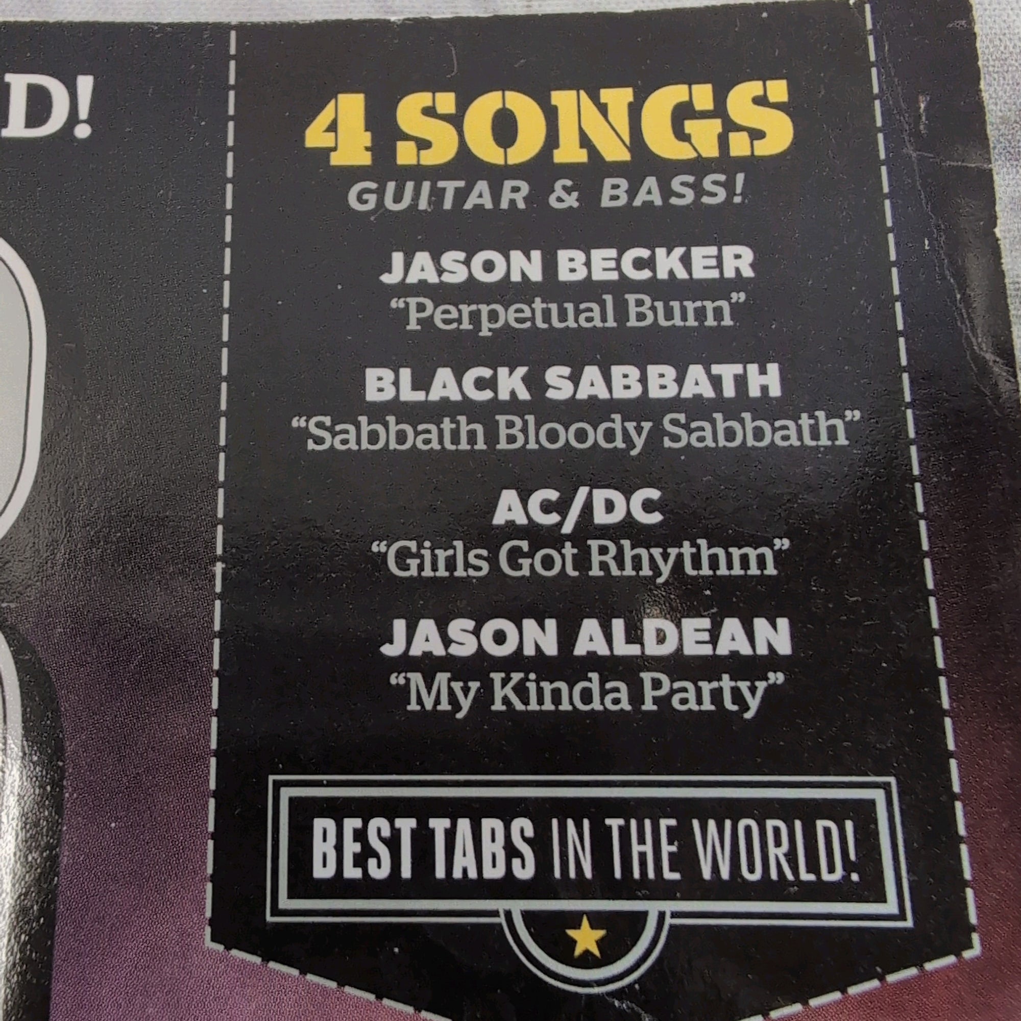 Guitar World July 2013 Black Sabbath | Joe Satriani | Joe Don Rooney Magazine