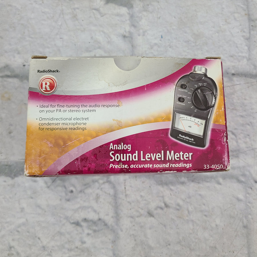 Radio Shack Analog Sound Meter