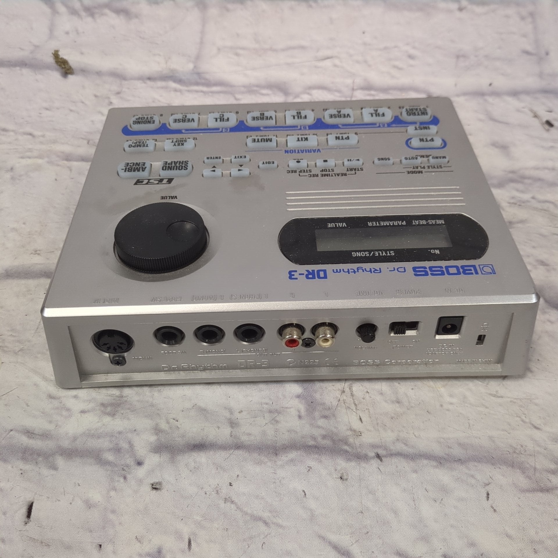 Boss DR-3 Dr Rhythm Drum Machine with Manual