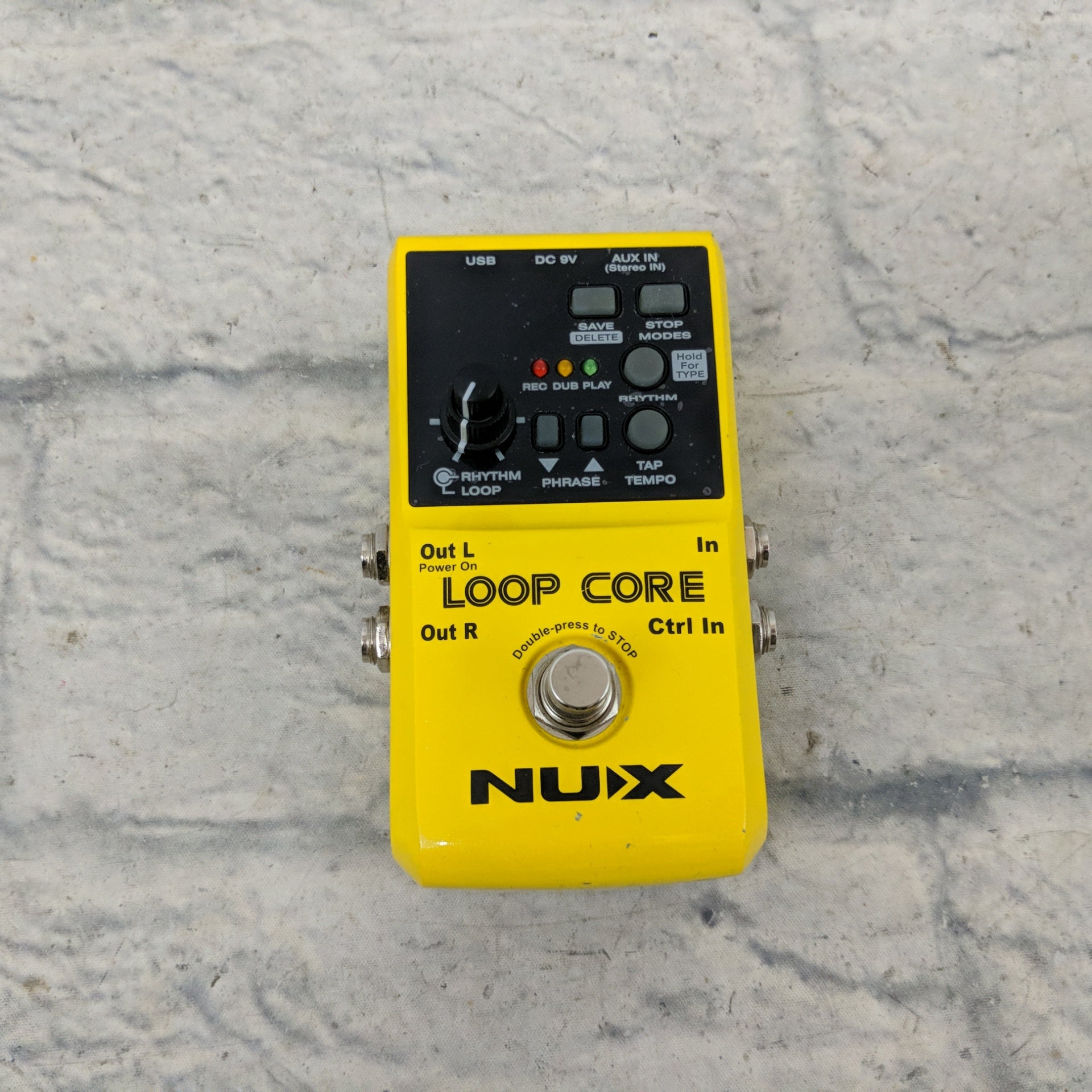 nux loop core looper pedal NUX Loop Core Stereo Guitar Effect Pedal 6H Recording + 40 Built-in Dr