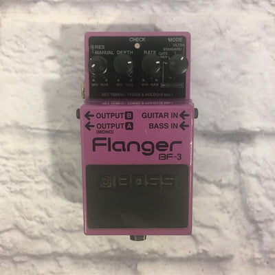 Boss BF-3 Bass and Guitar Dual Flanger Pedal