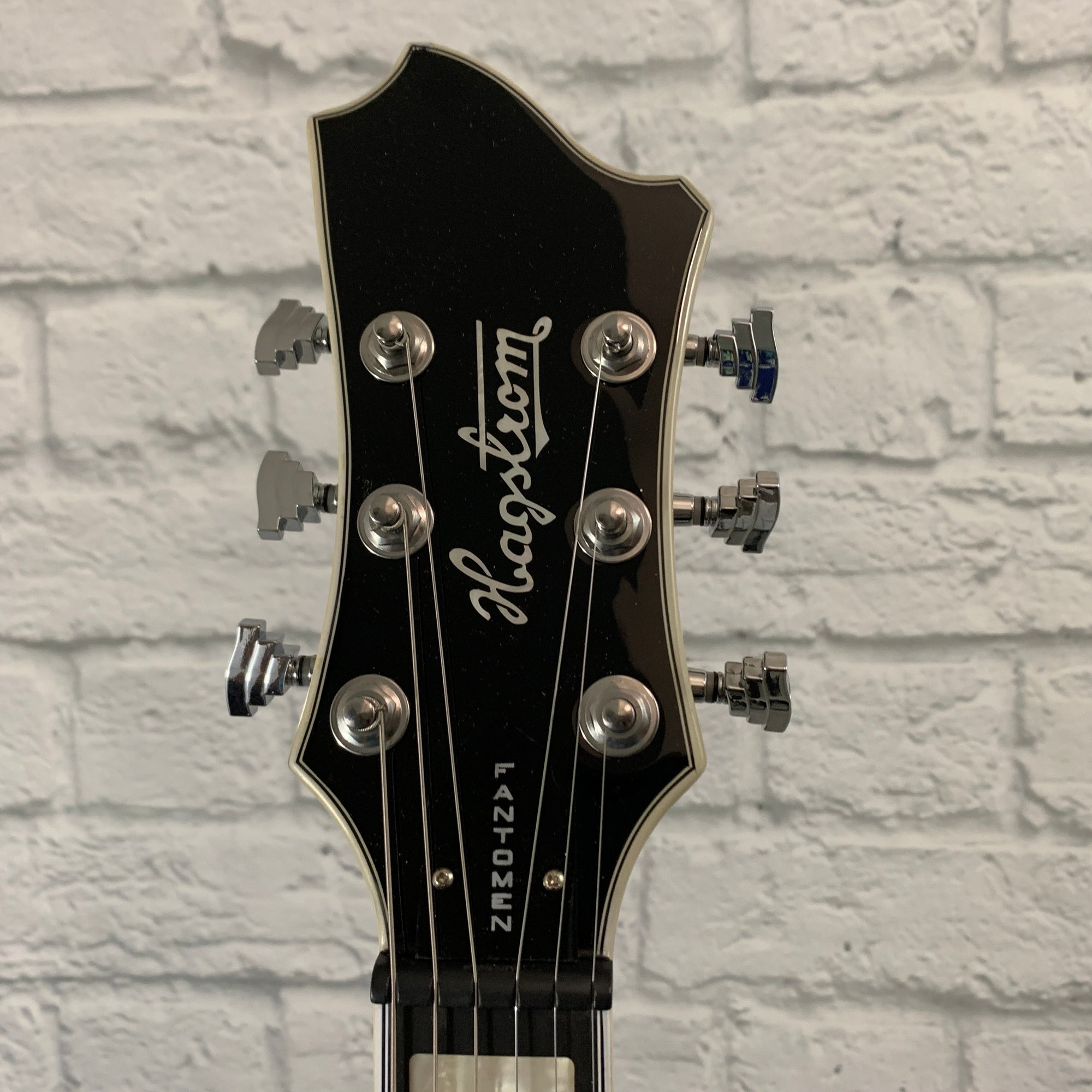 Hagstrom Fantomen Electric Guitar - Black Gloss