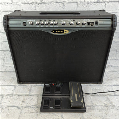 Line 6 Spider II 150 Watt 2x12 Combo with FBV Express Footswitch