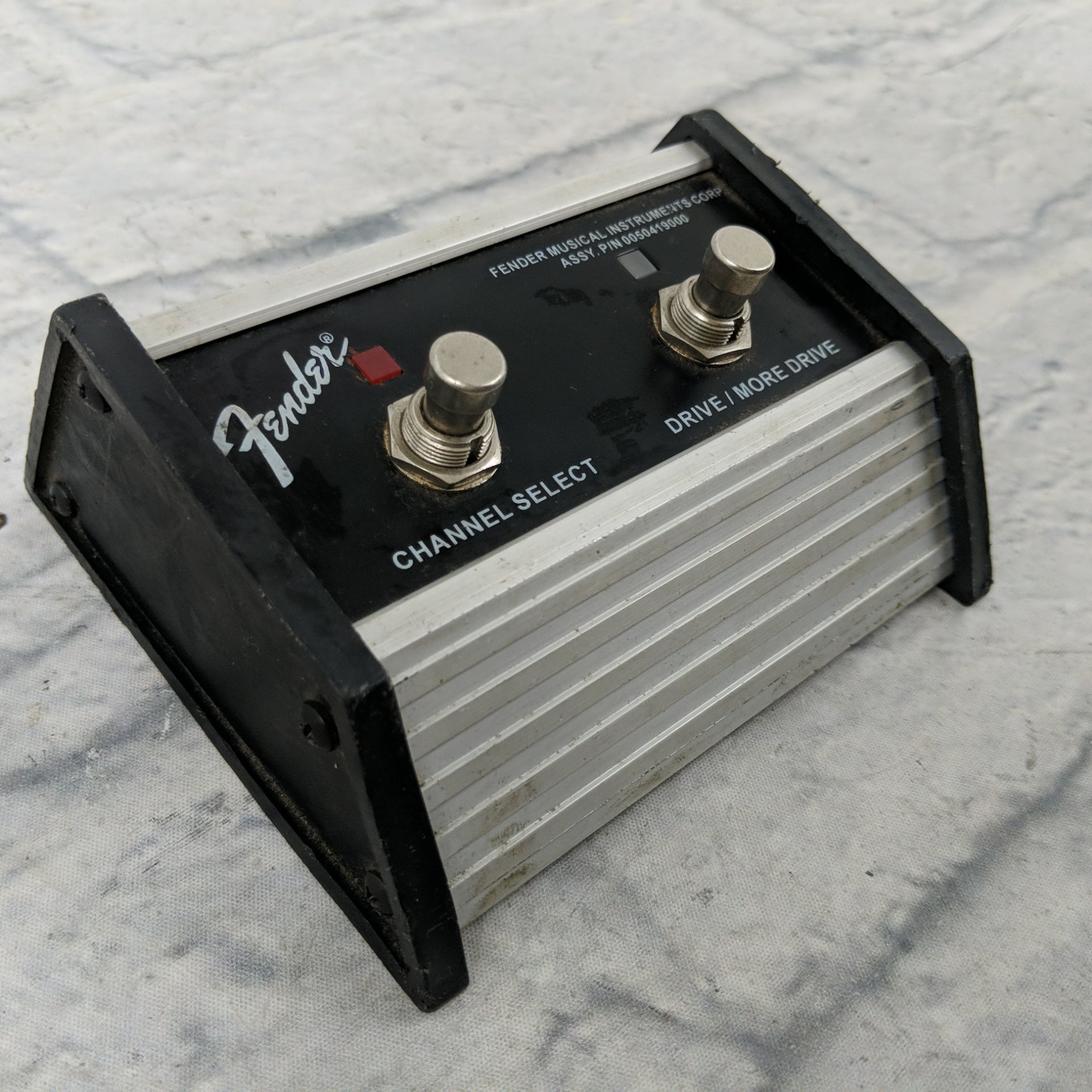 Fender 2-Button Footswitch Channel and Drive/More Drive