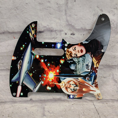 Outer Space Telecaster Pickguard