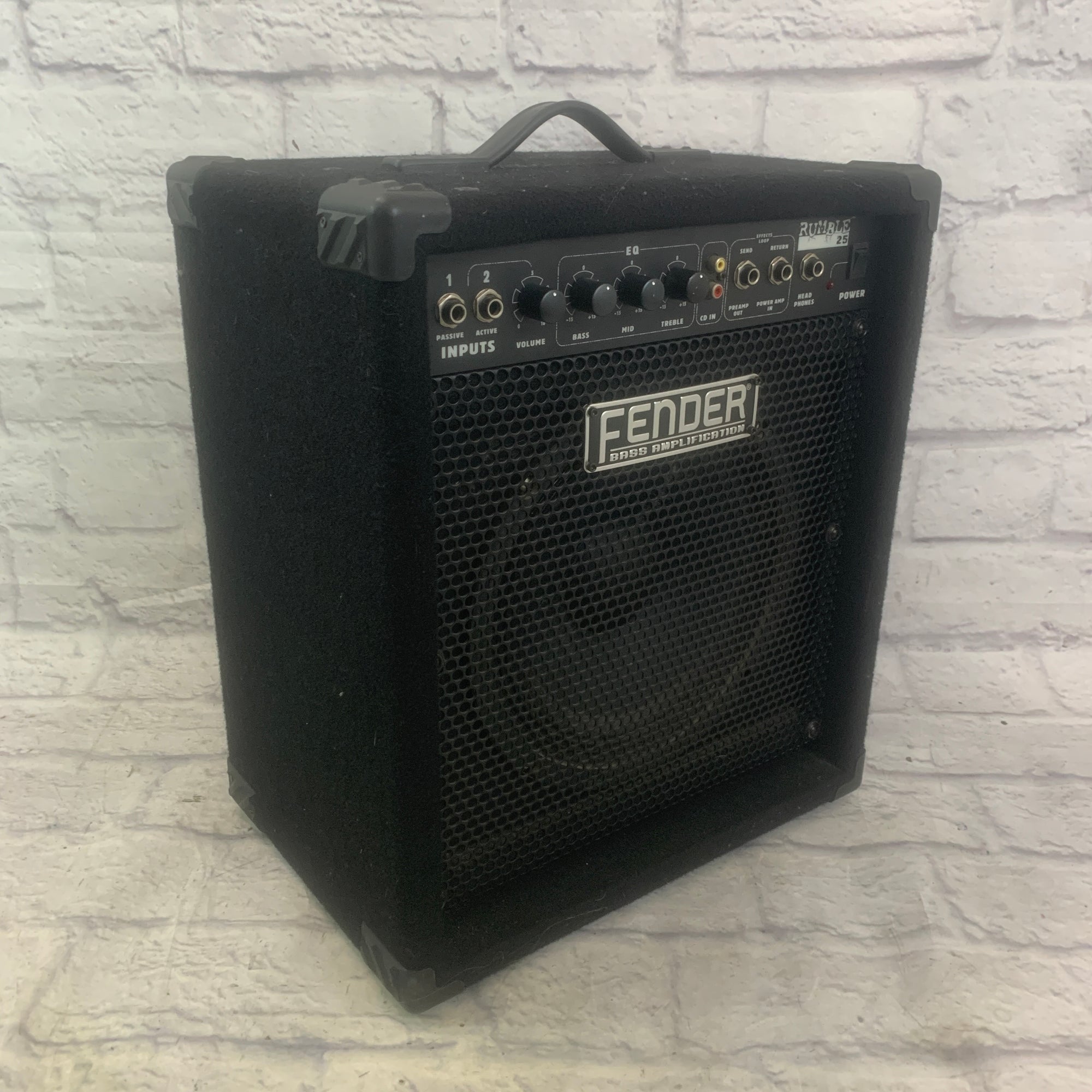 Fender Rumble 25 V1 Bass Guitar Amp - Evolution Music