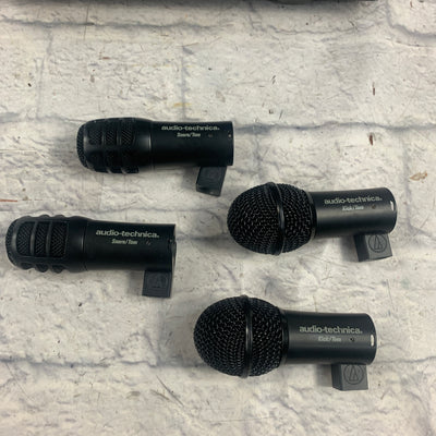 Audio Technica Kitpak Drum Microphone Set (4)
