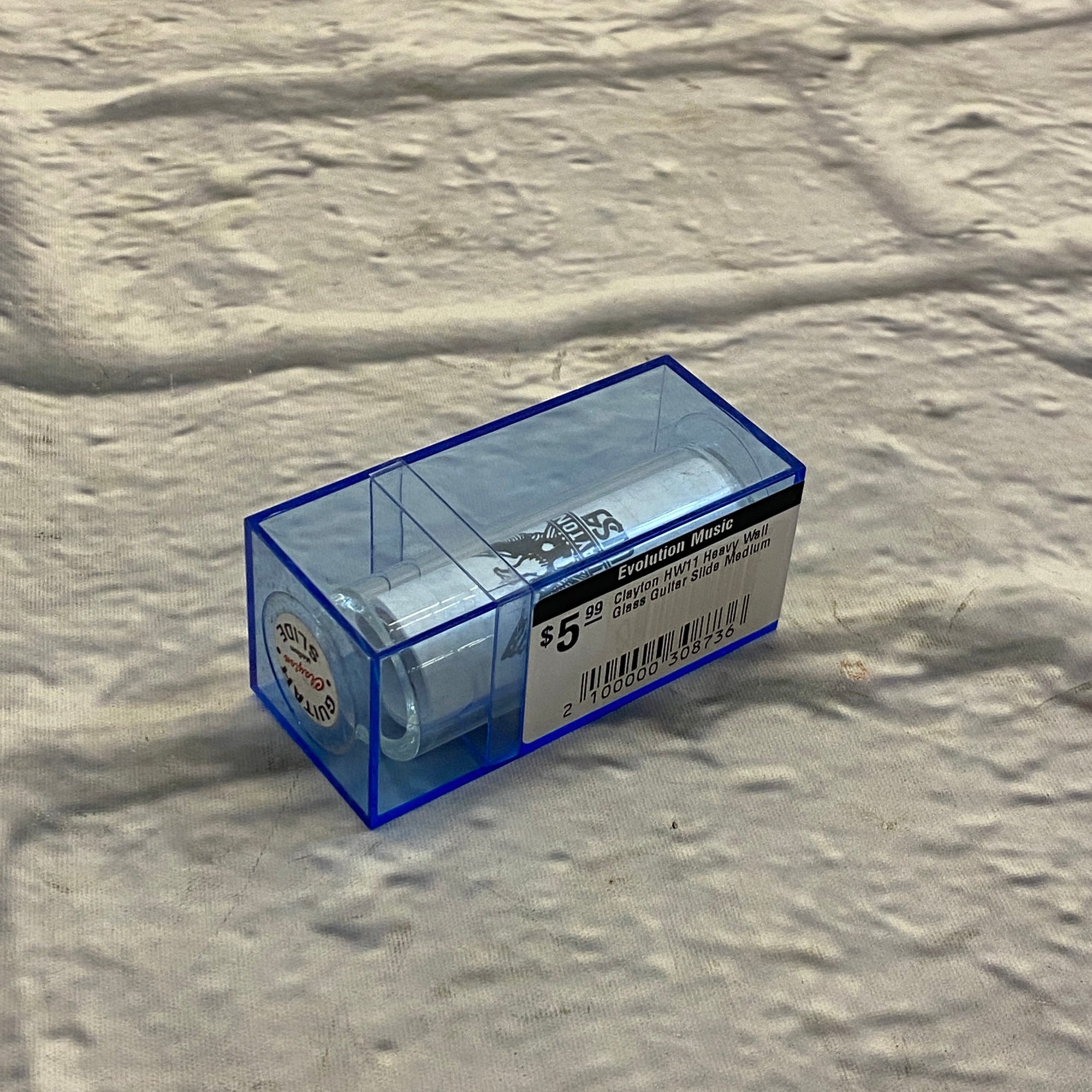 Clayton HW11 Heavy Wall Glass Guitar Slide Medium