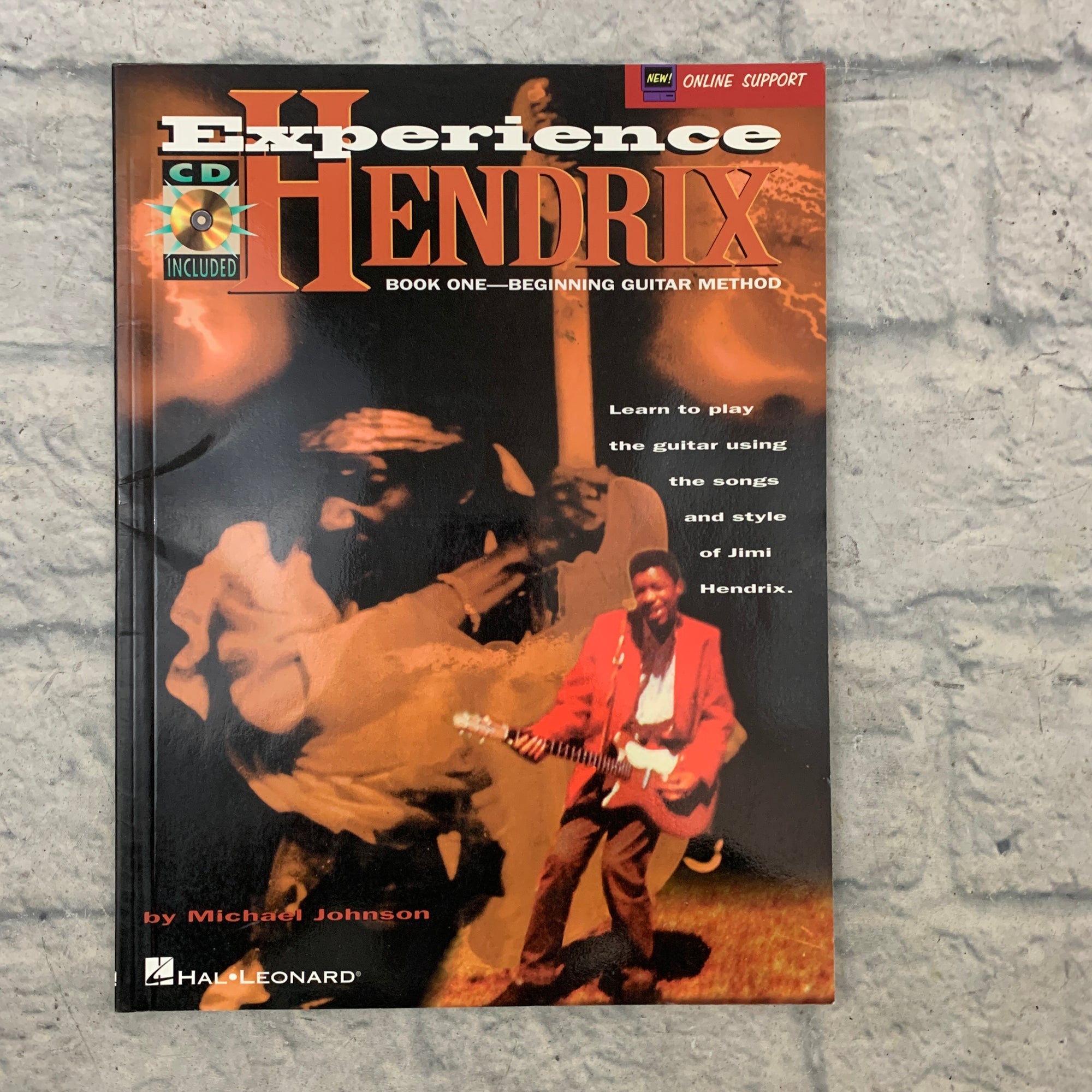 Hal Leonard Experience Hendrix Book One (Beginning Method) Guitar Book with CD
