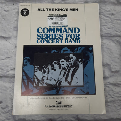 All The King's Men - Williams - Barnhouse Command Series For Concert Band Book