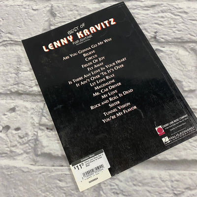 Cherry Lane Music Best of Lenny Kravitz for Guitar Book