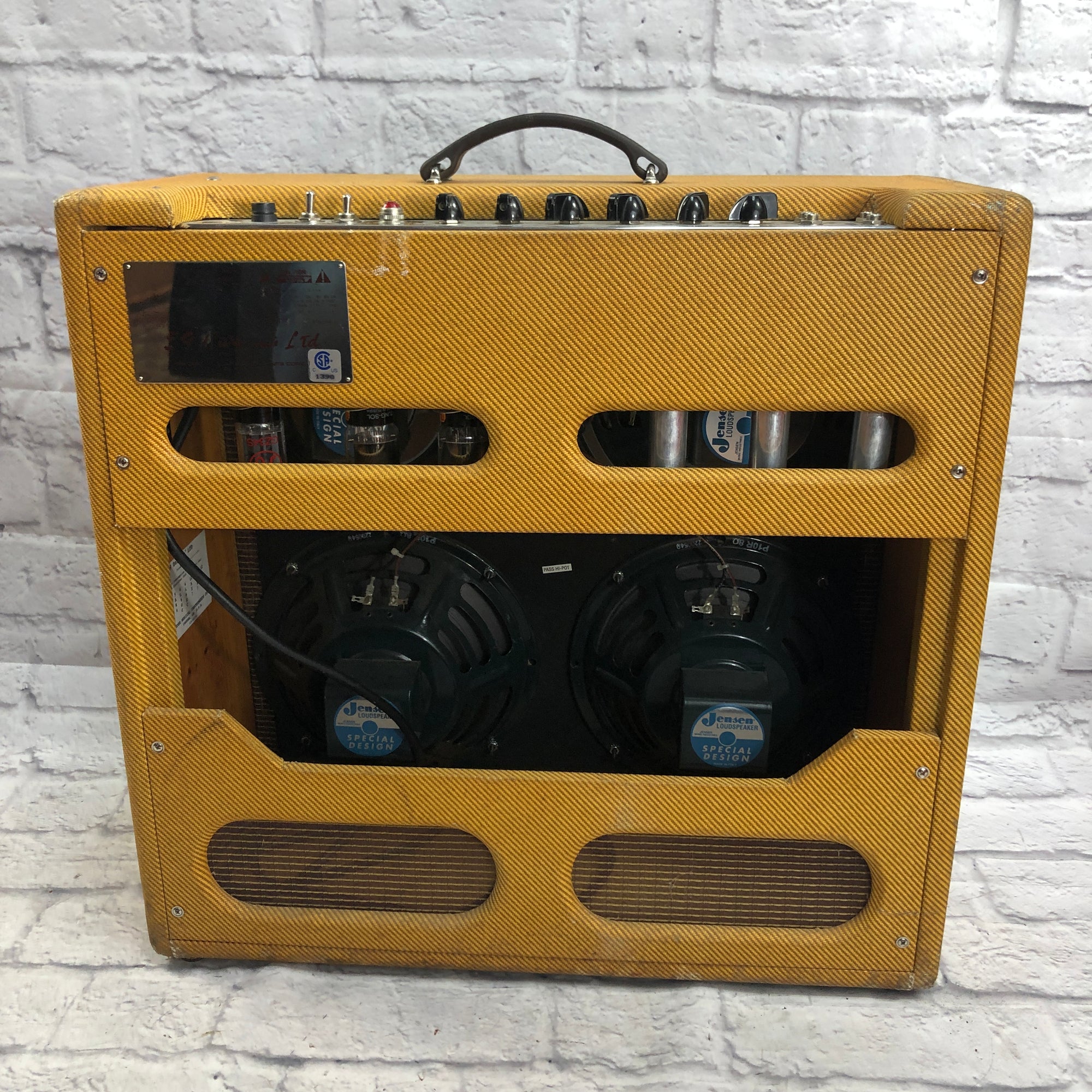 Fender '59 Bassman LTD 4x10 Tweed Guitar Combo Amp