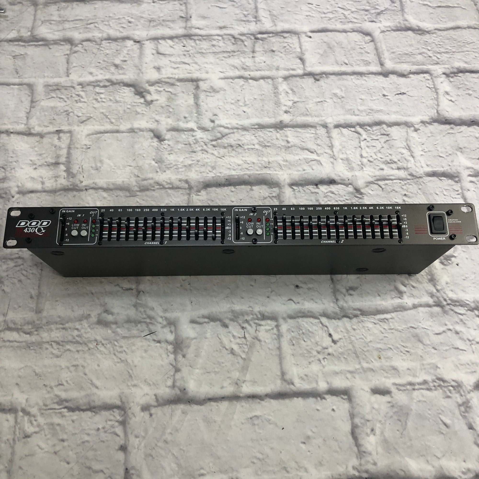 DOD SR430QX Dual Rack Equalizer